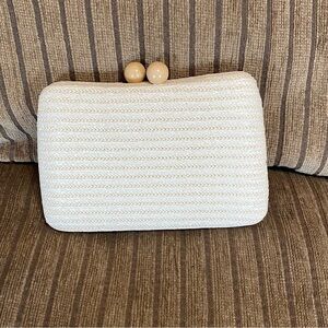 Elegant Cream Clutch Bag